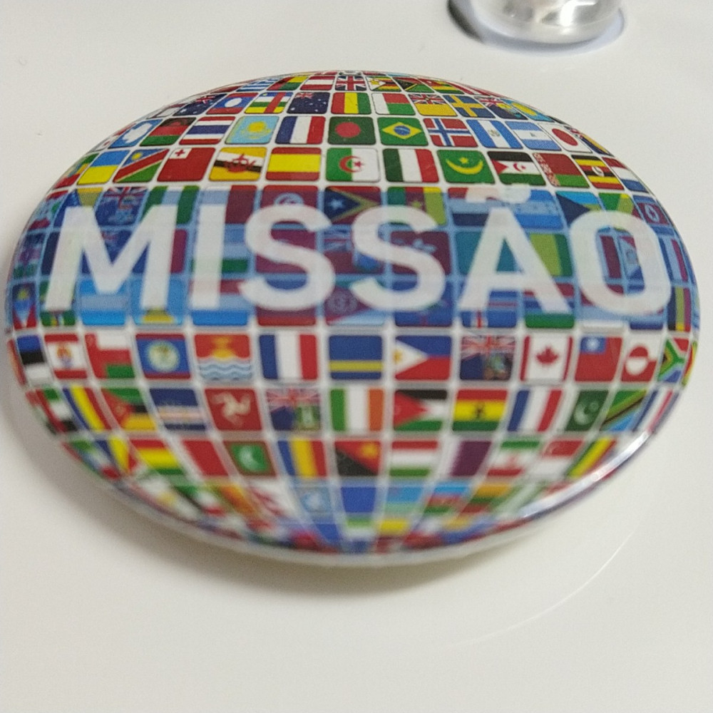 Crachá com alfinete 38mm