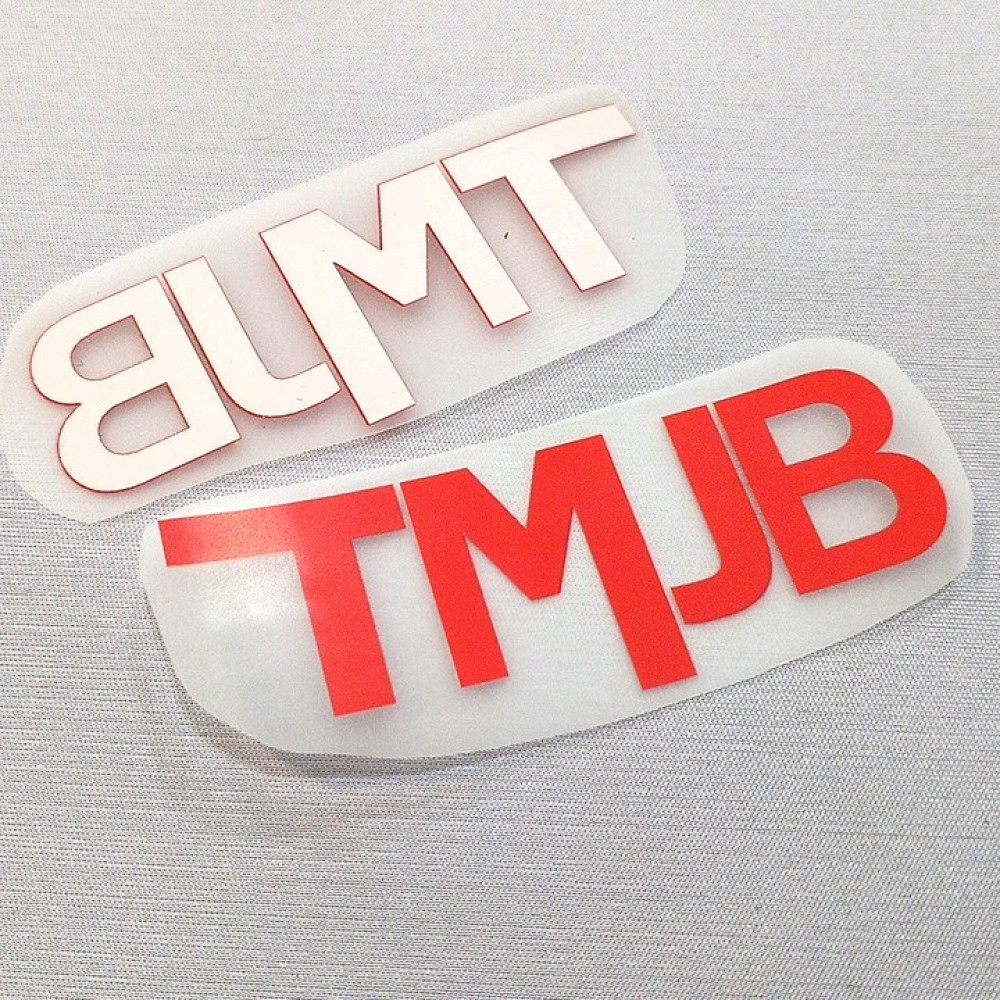 Transfer Têxtil DTF 8x3cm - 1 cor