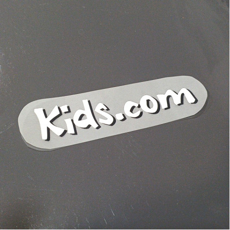 Transfer Têxtil DTF 9,5x2cm - 2 cores