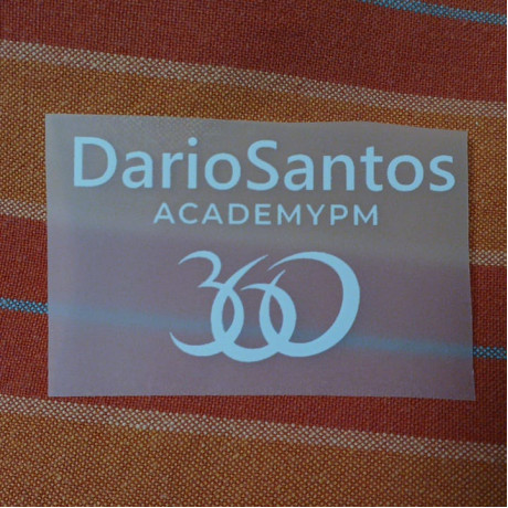 Transfer Têxtil DTF 10X6cm Branco