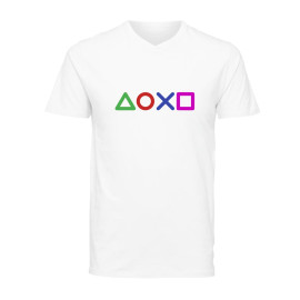 Gamer  T-Shirt Branca