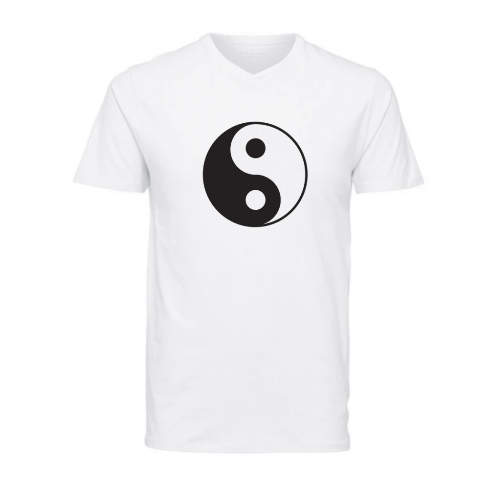 Yin Yang T-Shirt Branca