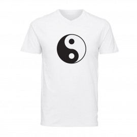 Yin Yang T-Shirt Branca