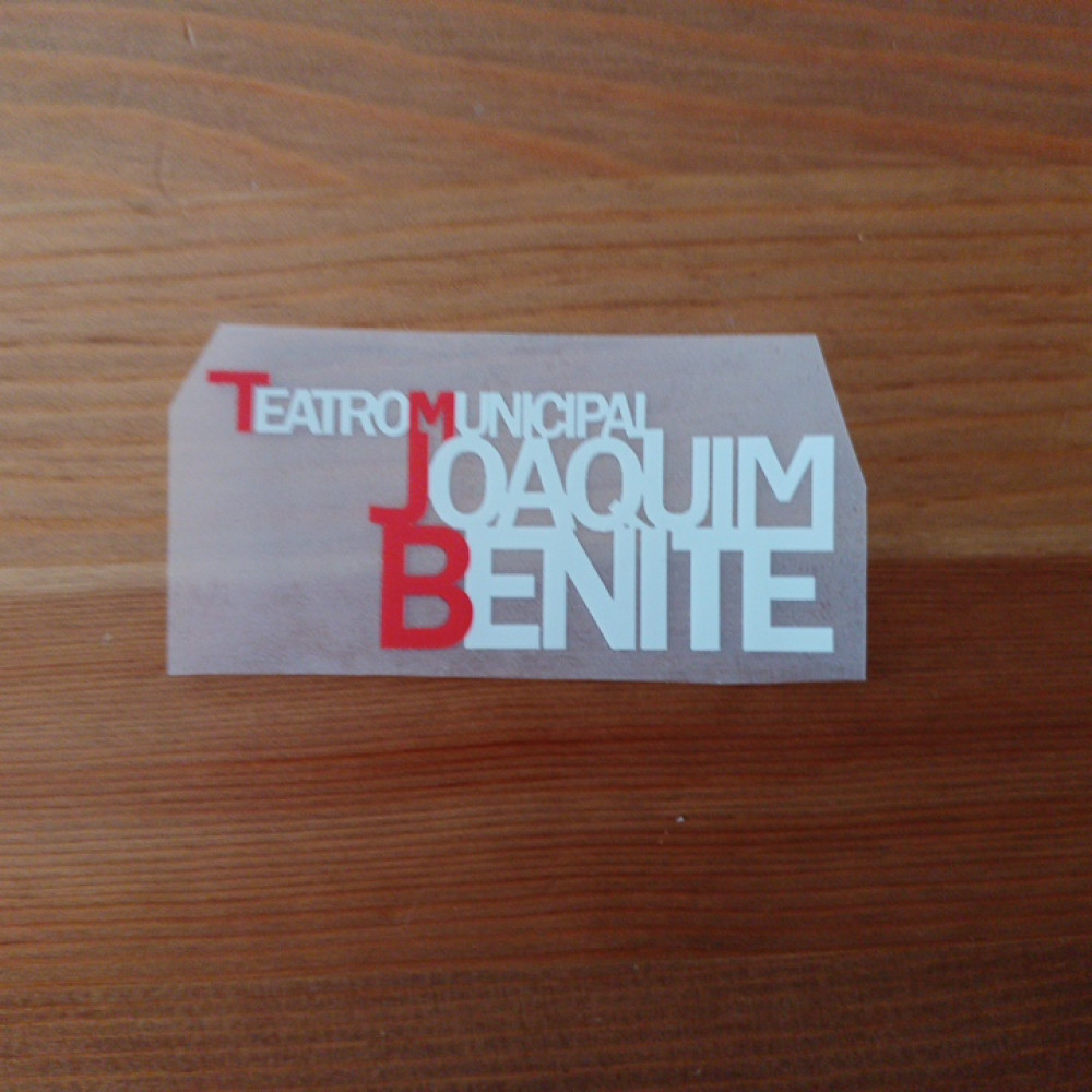 Transfer Têxtil DTF 7,5x3cm