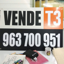 Placa Vende 70x50cm