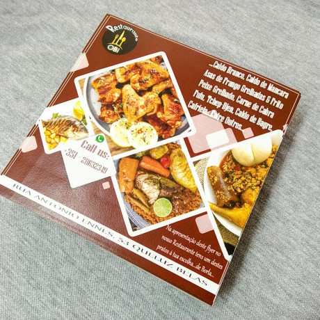 Flyer 14,5x14,5cm (Quadrado) 1 Face