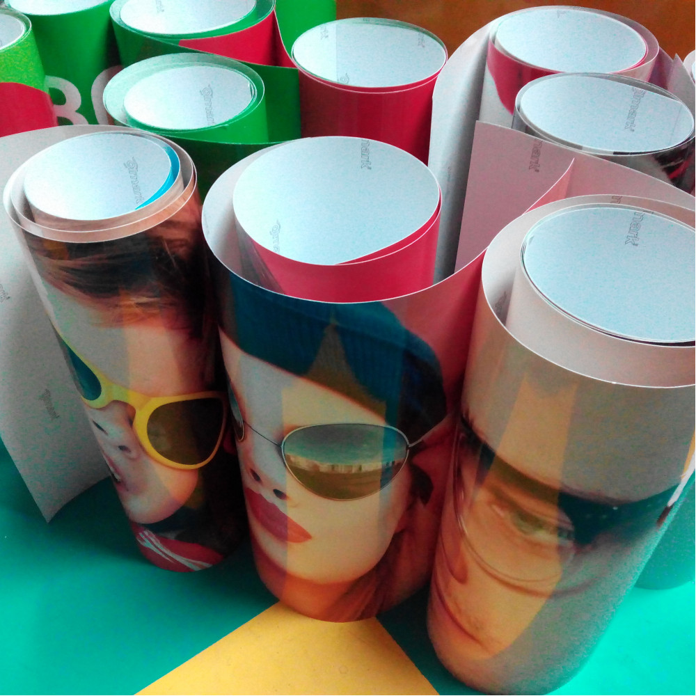 Impressão em Vinil Autocolante (m2)