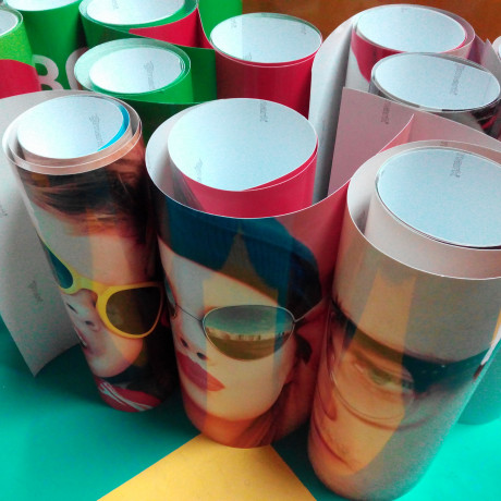 Impressão em Vinil Autocolante (m2)