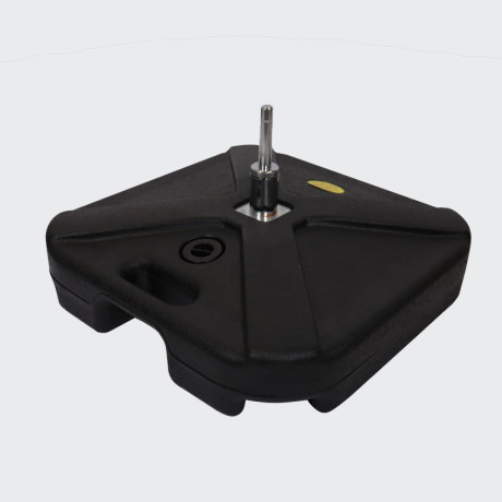 Base plástica quadrada para bandeira