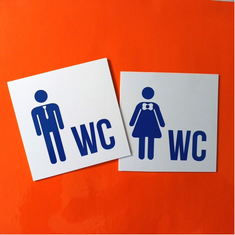 2 Placas WC