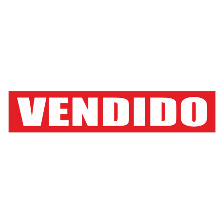 Autocolante "Vendido" 105x21cm