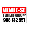 Placa Vende-se Terreno