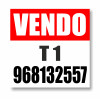 Placa Vendo 50x50cm