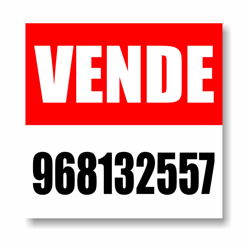 Placa VENDE 50x50cm