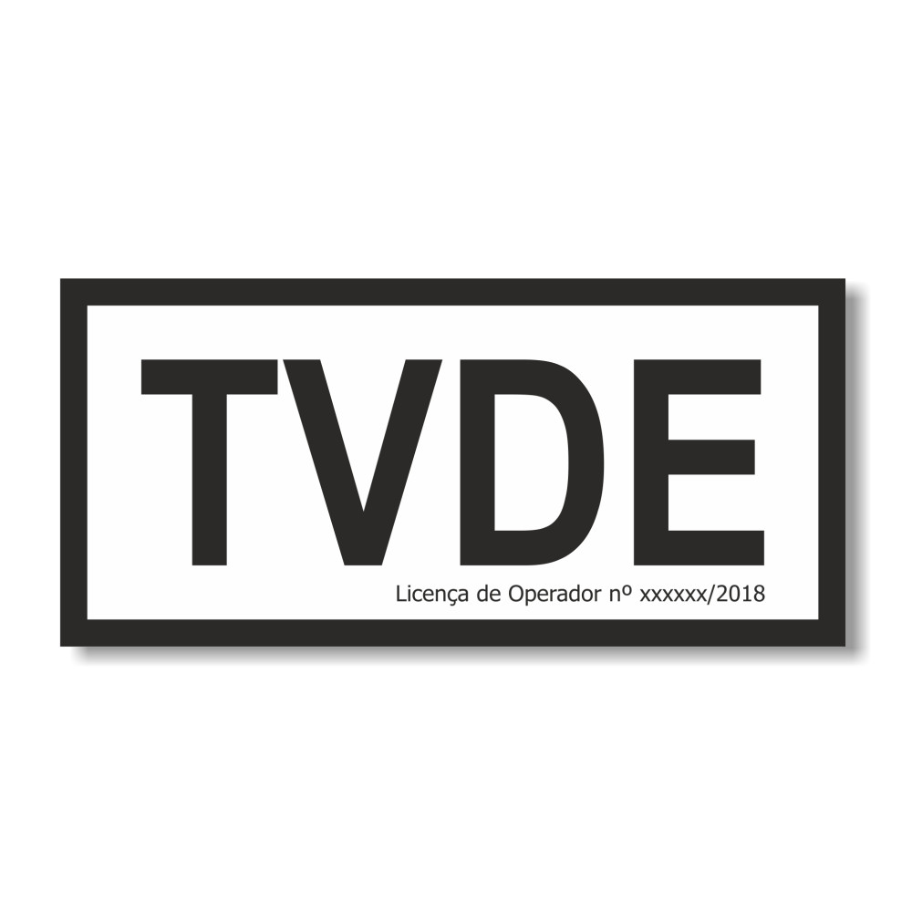 Placa TVDE