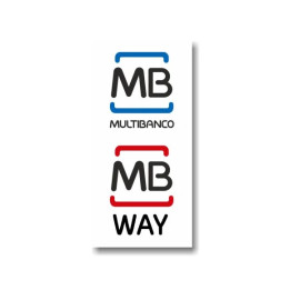 Autocolante "Multibanco" e "MB Way" 60x120