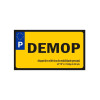 Placa 160x90x2mm DEMOP (Veículo Elétrico de Mobilidade Pessoal)