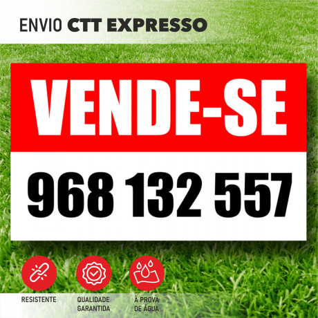 Placa Vende-se 100x60cm