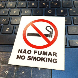 Autocolante Não Fumar / No Smoking