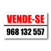 Placa Vende-se 100x60cm