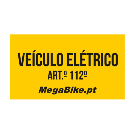 Matrícula Veículo Eléctrico Personalizada com Website