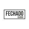 Placa Aberto / Fechado - Open / Closed