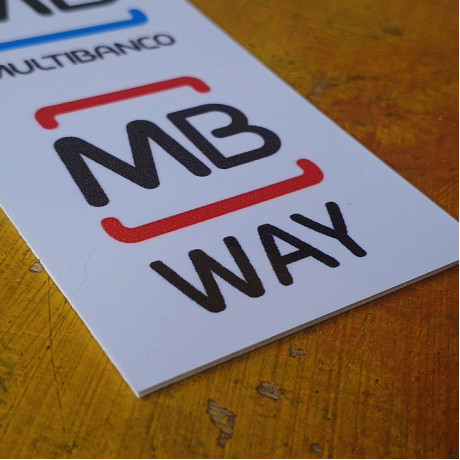 Placa "Multibanco" e "MB Way" 60x120