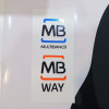 Placa "Multibanco" e "MB Way" 104x232