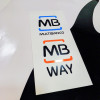 Placa "Multibanco" e "MB Way" 104x232
