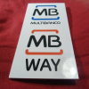 Placa MB Way Multibanco 70x150mm