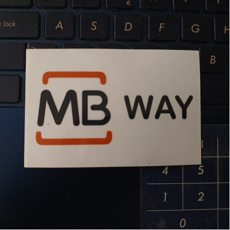 Autocolante MB Way (Pequeno)
