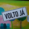 Placa Volto Já em PVC (Grande)