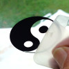 Símbolo Yin Yang em vinil autocolante