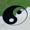 Símbolo Yin Yang em vinil autocolante