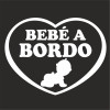 Autocolante Bebé a Bordo