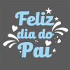 Letras Recortadas Feliz Dia do Pai