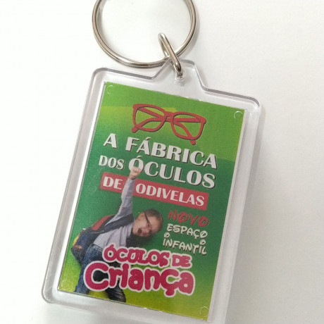 Porta-Chaves 42x58 em Acrílico 2 Faces