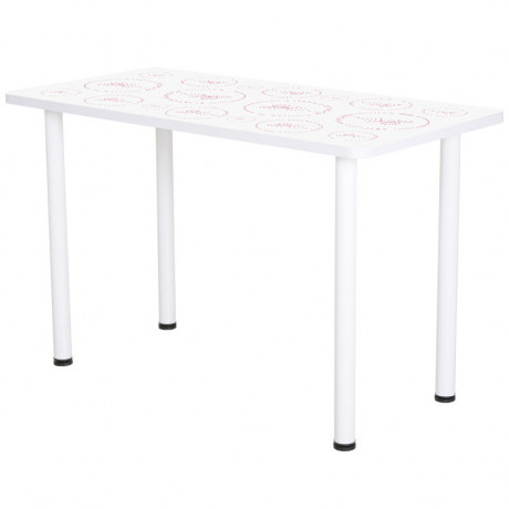 Impressão para Tampo de Mesa em vinil Laminado 100x60cm