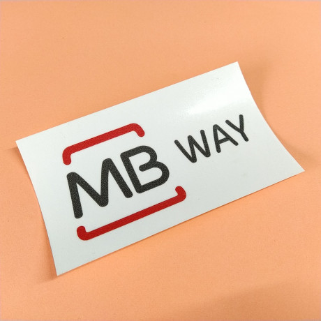 Autocolante MB Way 