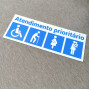 Placa Atendimento Prioritário 255x95